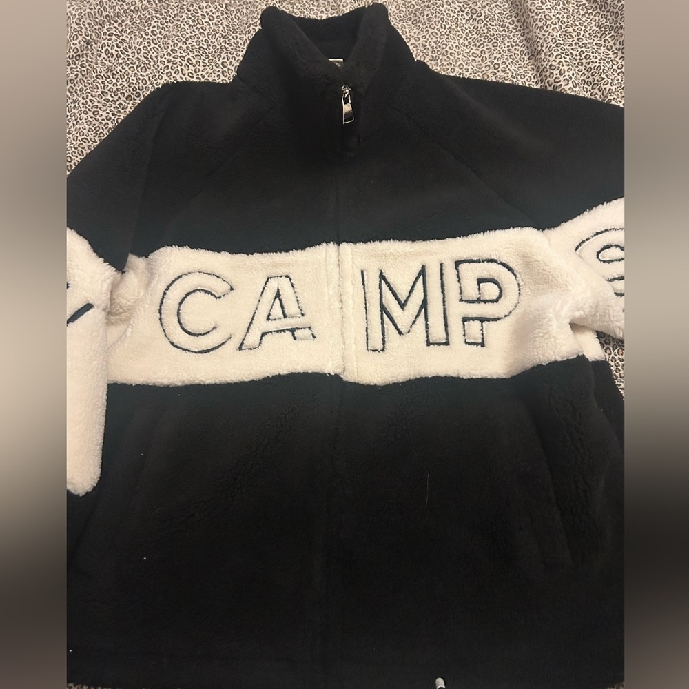 PIONEER Woman Puffer Jacket in Black and Cream